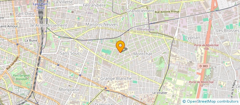 localisation de l'entreprise MADAME AICHA DIALLO  LYON