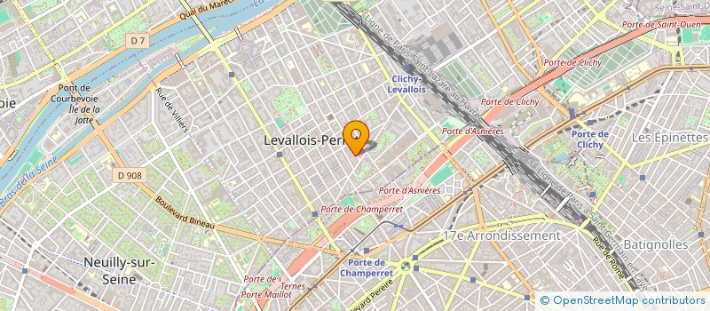 localisation de l'entreprise MADAME AICHA DIOUBATE à LEVALLOIS-PERRET
