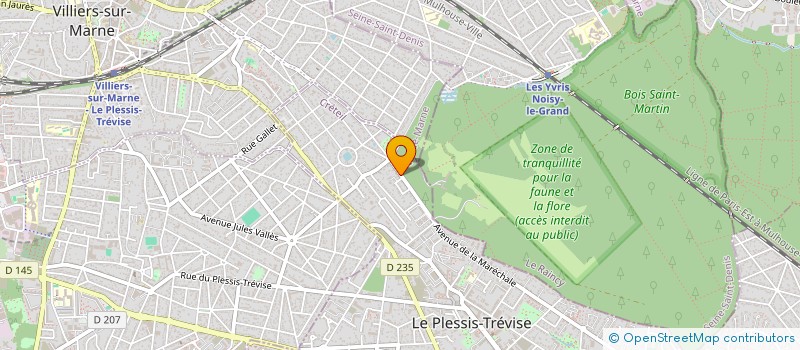 localisation de l'entreprise MADAME AICHA DOUKALI à LE PLESSIS-TREVISE