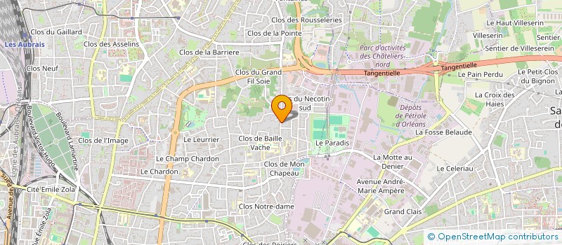 localisation de l'entreprise MADAME AICHA EL HACHAD à ORLEANS