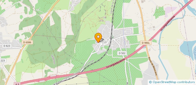 localisation de l'entreprise MADAME AICHA EL YACOUBI  SERNHAC