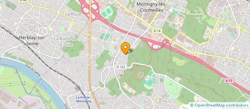 localisation de l'entreprise MADAME AICHA EN NASSIRI à MONTIGNY-LES-CORMEILLES