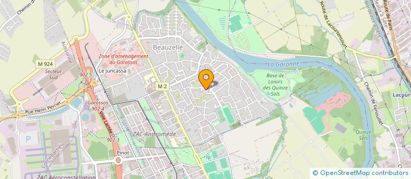 localisation de l'entreprise MADAME AICHA FAREH  BEAUZELLE