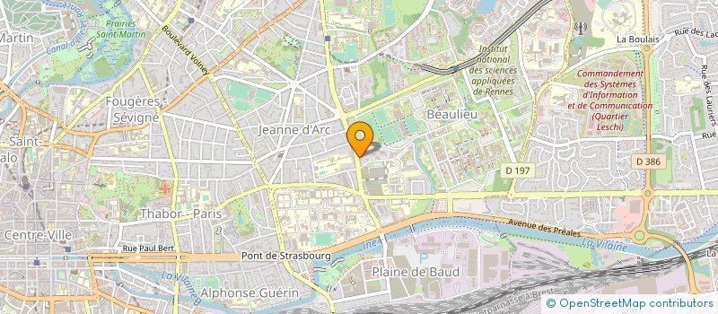 localisation de l'entreprise MADAME AICHA GAILLARD à RENNES