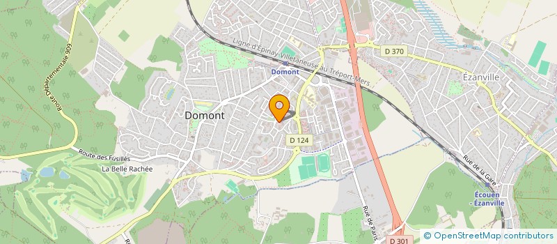 localisation de l'entreprise MADAME AICHA GASSAMA  DOMONT