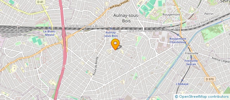 localisation de l'entreprise MADAME AICHA GHELLOUS à AULNAY-SOUS-BOIS