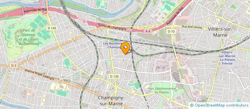 localisation de l'entreprise MADAME AICHA GOULHIANE à CHAMPIGNY-SUR-MARNE