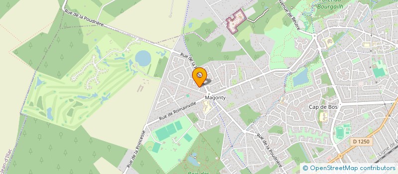 localisation de l'entreprise MADAME AICHA HADJAM  PESSAC