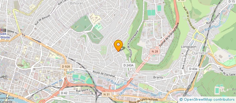 localisation de l'entreprise MADAME AICHA IDOUMGHAR à ROUEN