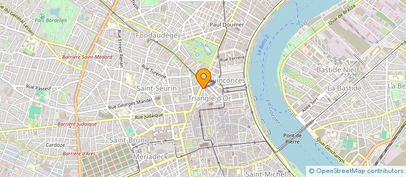 localisation de l'entreprise MADAME AICHA JRIRI  BORDEAUX