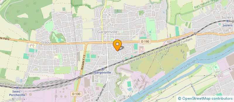 localisation de l'entreprise MADAME AICHA KASSIMI  GARGENVILLE