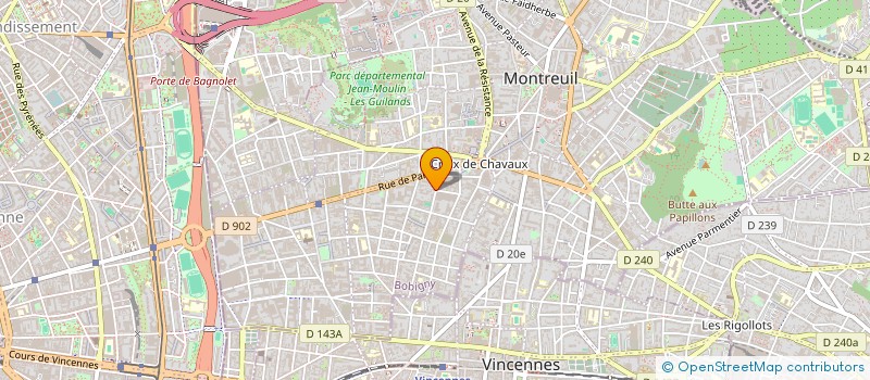 localisation de l'entreprise MADAME AICHA KHBABEZ à MONTREUIL