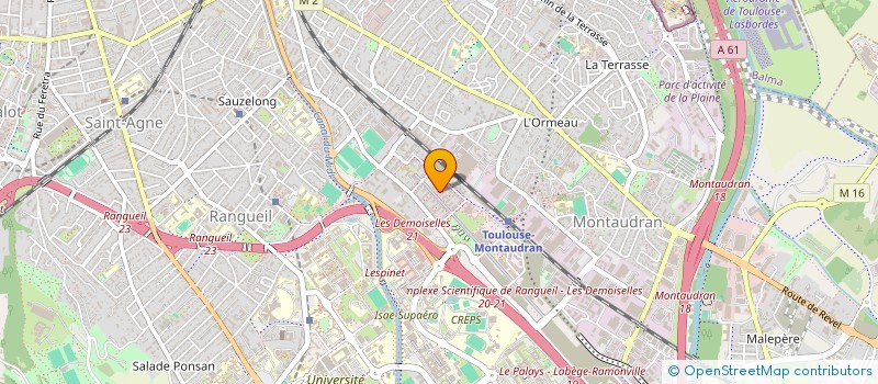 localisation de l'entreprise MADAME AICHA KOITE  TOULOUSE