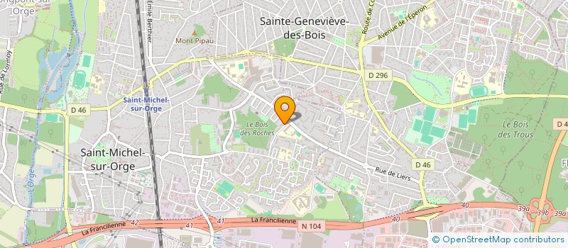 localisation de l'entreprise MADAME AICHA KOUACHI  SAINT-MICHEL-SUR-ORGE