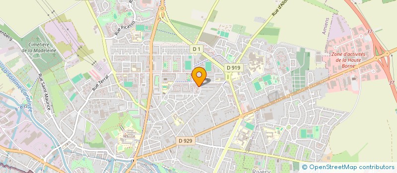 localisation de l'entreprise MADAME AICHA LALLAIGUI  AMIENS