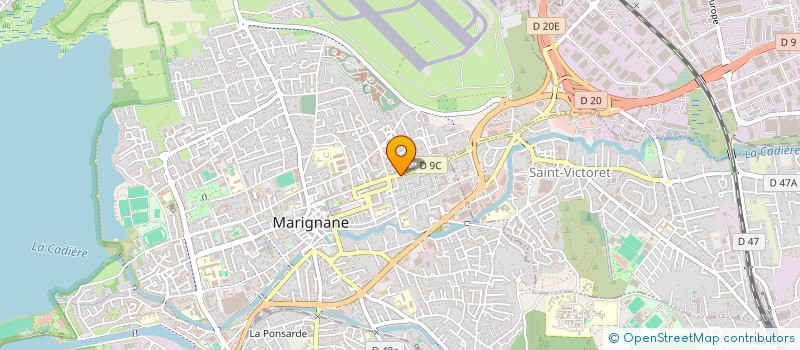 localisation de l'entreprise MADAME AICHA LAYADI à MARIGNANE