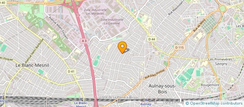 localisation de l'entreprise MADAME AICHA LUCAS à AULNAY-SOUS-BOIS