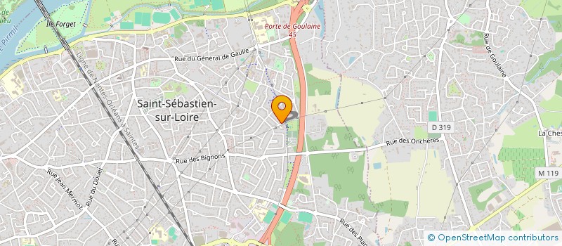 localisation de l'entreprise MADAME AICHA MAHCER à SAINT-SEBASTIEN-SUR-LOIRE