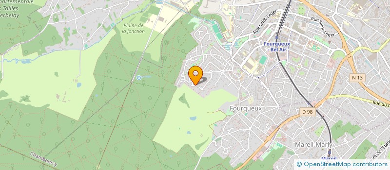 localisation de l'entreprise MADAME AICHA MBOW  SAINT-GERMAIN-EN-LAYE