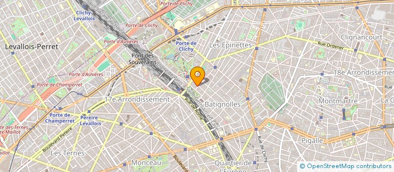 localisation de l'entreprise MADAME AICHA MEJRI  PARIS