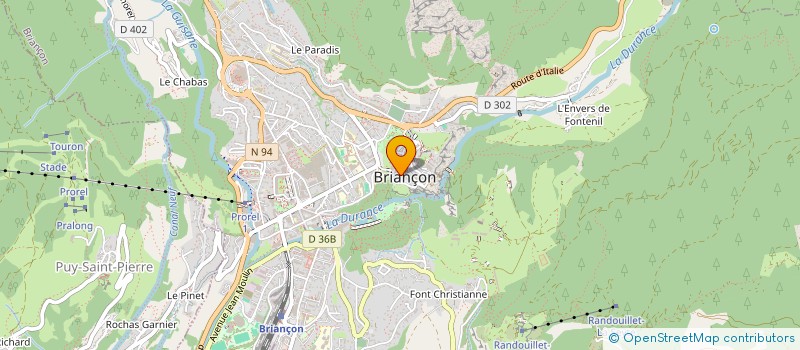 localisation de l'entreprise MADAME AICHA MEKBOUL à BRIANCON