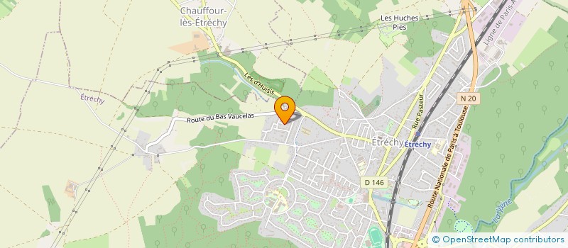 localisation de l'entreprise MADAME AICHA MEKHFI à ETRECHY
