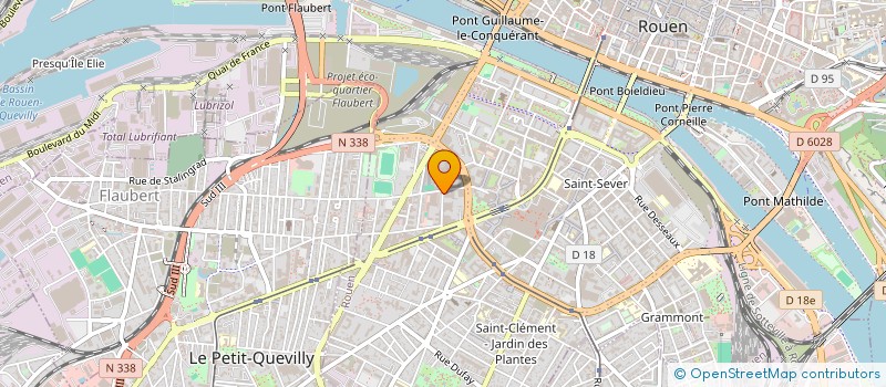 localisation de l'entreprise MADAME AICHA MERCHI  ROUEN