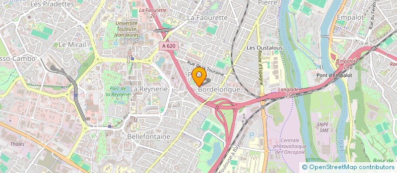 localisation de l'entreprise MADAME AICHA METCHAT à TOULOUSE