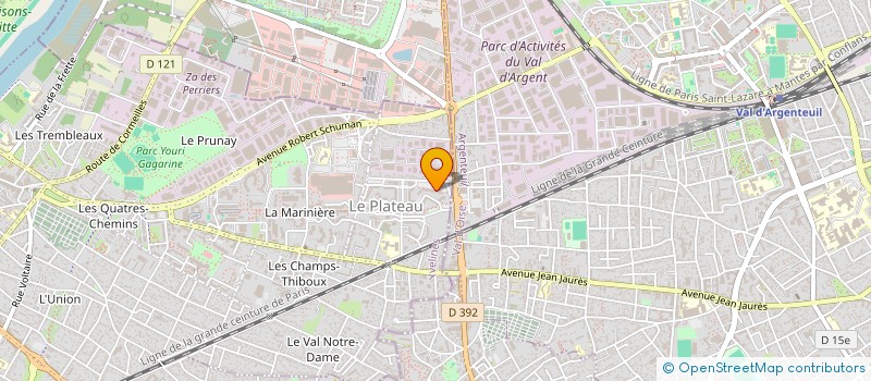 localisation de l'entreprise MADAME AICHA MLIOUI à SARTROUVILLE