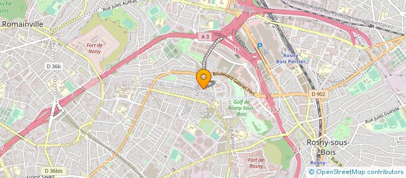 localisation de l'entreprise MADAME AICHA MUNDUKI LUZOLO à ROSNY-SOUS-BOIS