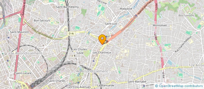 localisation de l'entreprise MADAME AICHA NASRAOUI à MARSEILLE