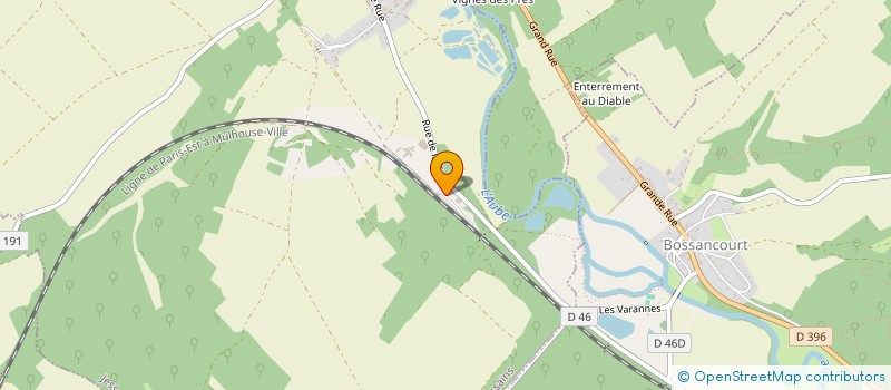 localisation de l'entreprise MADAME AICHA NEMOUCHE  JESSAINS