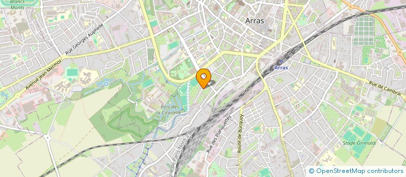 localisation de l'entreprise MADAME AICHA OUADAH à ARRAS