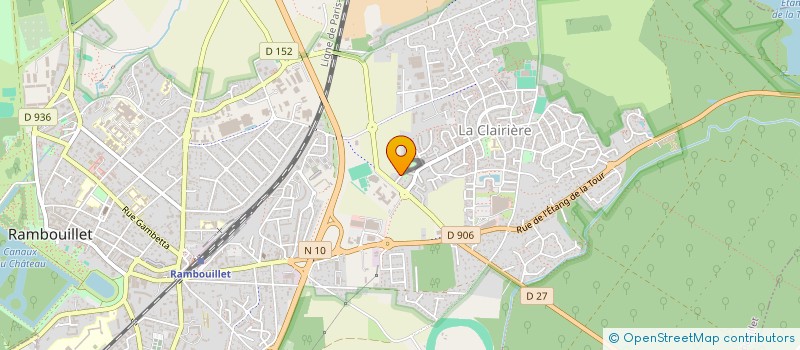 localisation de l'entreprise MADAME AICHA OUBELLA  RAMBOUILLET