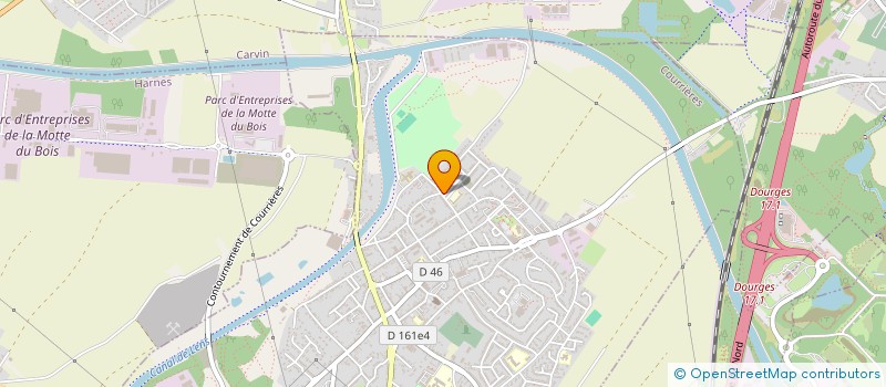 localisation de l'entreprise MADAME AICHA OUMIRA  COURRIERES