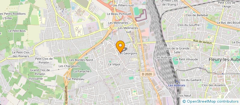 localisation de l'entreprise MADAME AICHA PEKEKUE PIEPNDINEYOU à SARAN