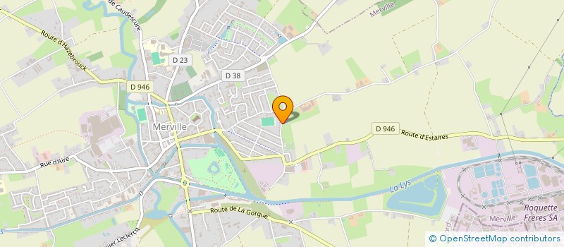 localisation de l'entreprise MADAME AICHA QUINTELIER  MERVILLE