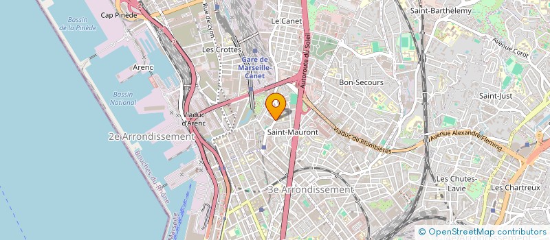 localisation de l'entreprise MADAME AICHA RISSO à MARSEILLE