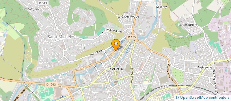 localisation de l'entreprise MADAME AICHA SAID à EVREUX