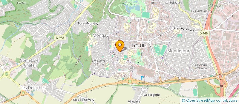 localisation de l'entreprise MADAME AICHA SALL  LES ULIS