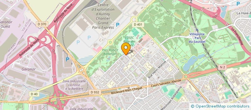 localisation de l'entreprise MADAME AICHA-SOARES KOUYATE à AULNAY-SOUS-BOIS