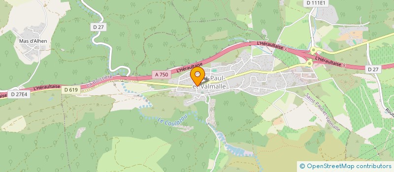 localisation de l'entreprise MADAME AICHA YAQOUBI  SAINT-PAUL-ET-VALMALLE