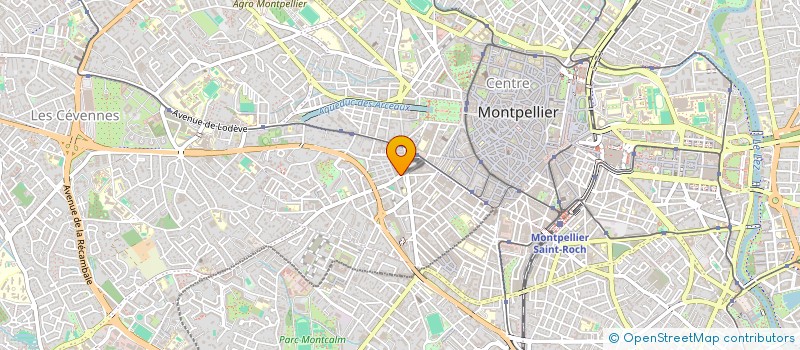 localisation de l'entreprise MADAME AICHA ZANOUDA à MONTPELLIER