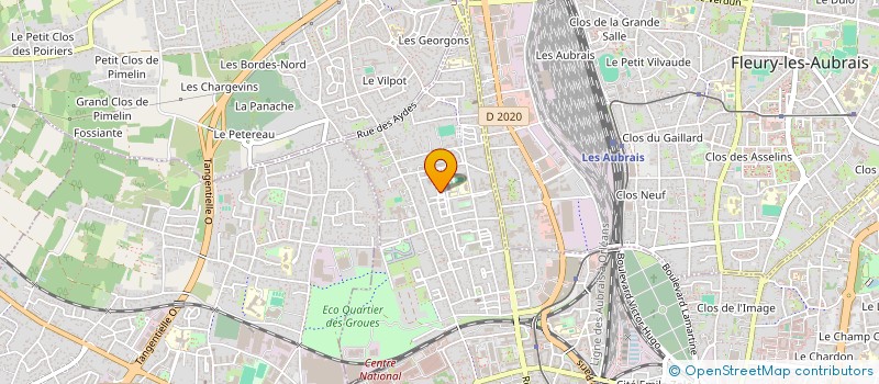 localisation de l'entreprise MADAME AICHA ZNAIDI à ORLEANS