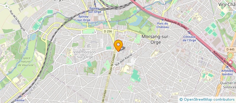 localisation de l'entreprise MADAME AICHATOU DJABAGATE  MORSANG-SUR-ORGE