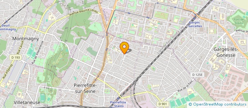 localisation de l'entreprise MADAME AICHATOU KOITA  PIERREFITTE-SUR-SEINE