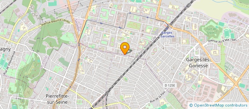 localisation de l'entreprise MADAME AICHETOU DIARRA  SARCELLES