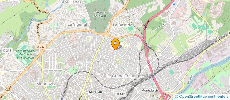 localisation de l'entreprise MADAME AICHOUBA TIFOUR à LIMOGES