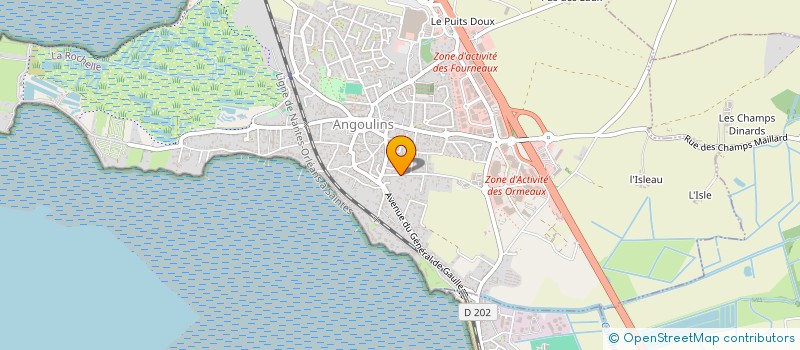 localisation de l'entreprise MADAME AIDA ALFONSO PEREZ à ANGOULINS