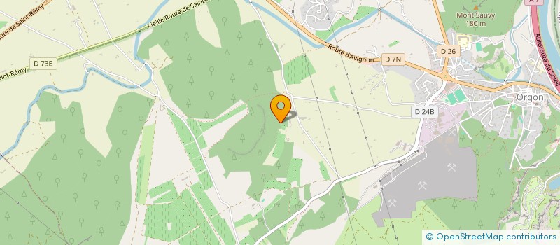 localisation de l'entreprise MADAME AIDA ALTURA  ORGON